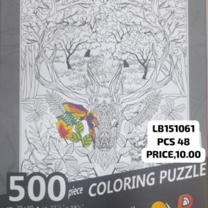 500PCS PUZZLE(48 PCS)