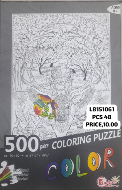 500PCS PUZZLE(48 PCS)