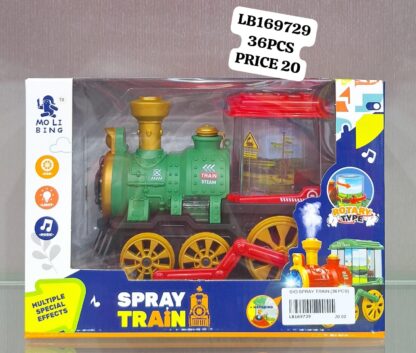 B/O SPRAY TRAIN (36 PCS)