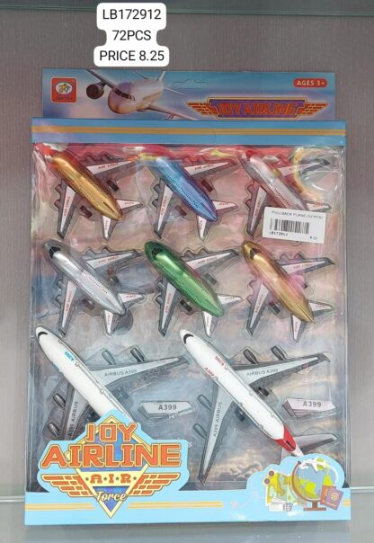 PULLBACK PLANE (72 PCS)