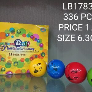 6.3 CM PU BALL 12 PCS/BOX (336 PCS)