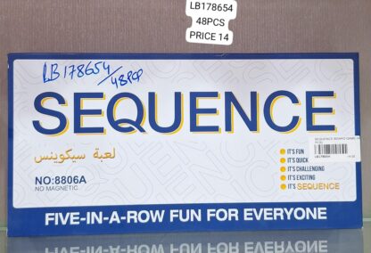 SEQUENCE BOARD GAME (48 PCS)