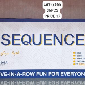 SEQUENCES BOARD GAME (36 PCS)