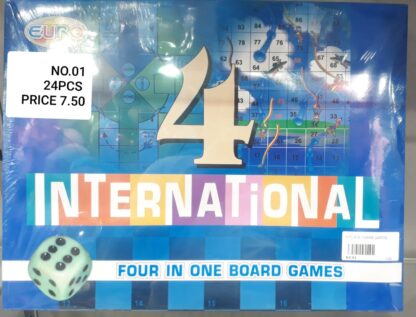 INTL 4 IN 1 GAME (24PCS)