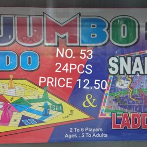 JUMBO LUDO S & L 20" (24PCS)